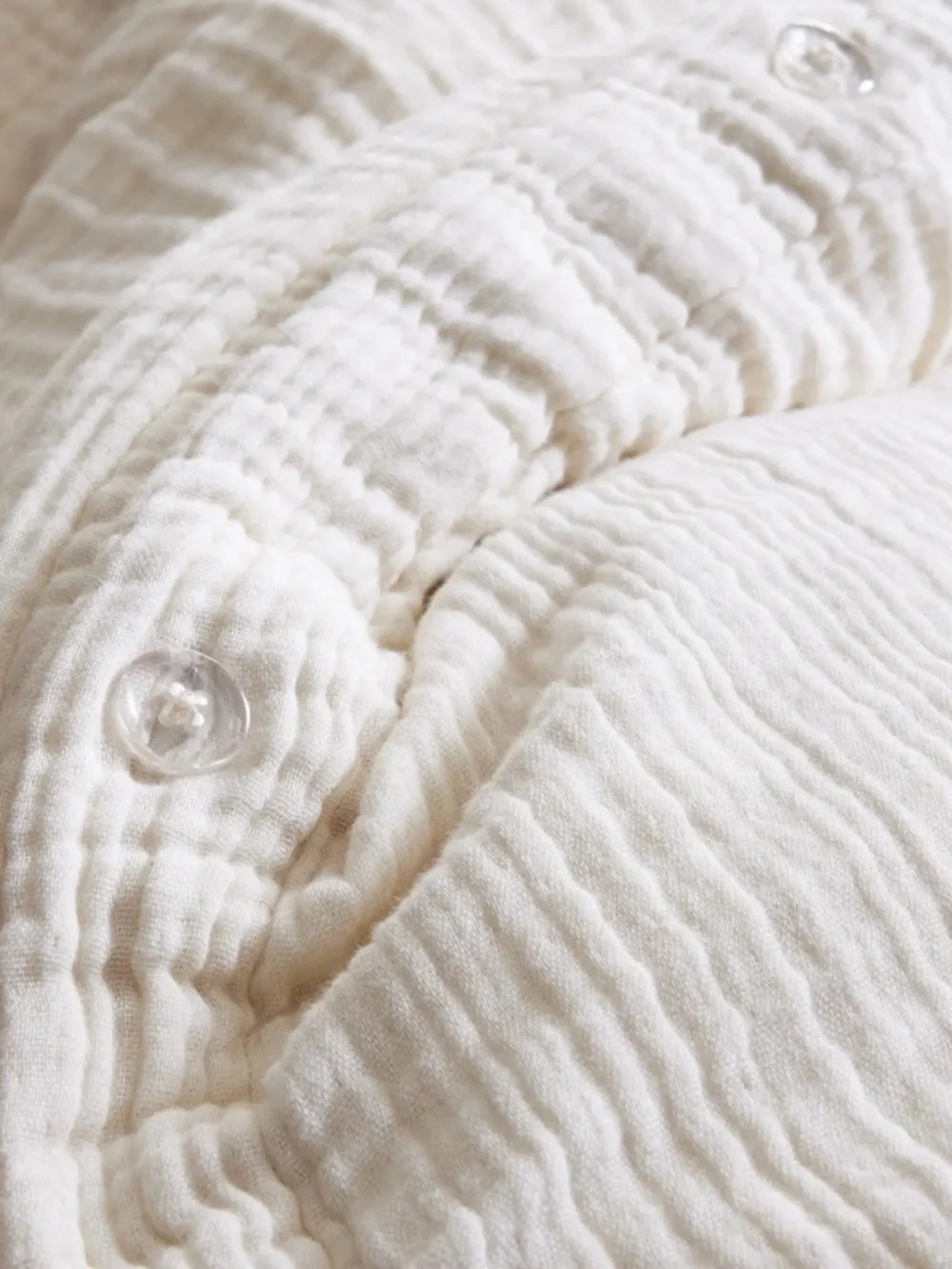Quince Organic Cotton Gauze Duvet Cover - King / Cal King